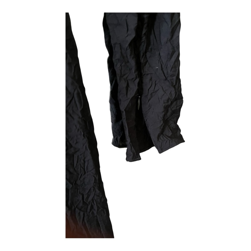 ZARA Woman Black Crinkle High Neck Midi Dress XS Limited Edition - Picture 4 of 9